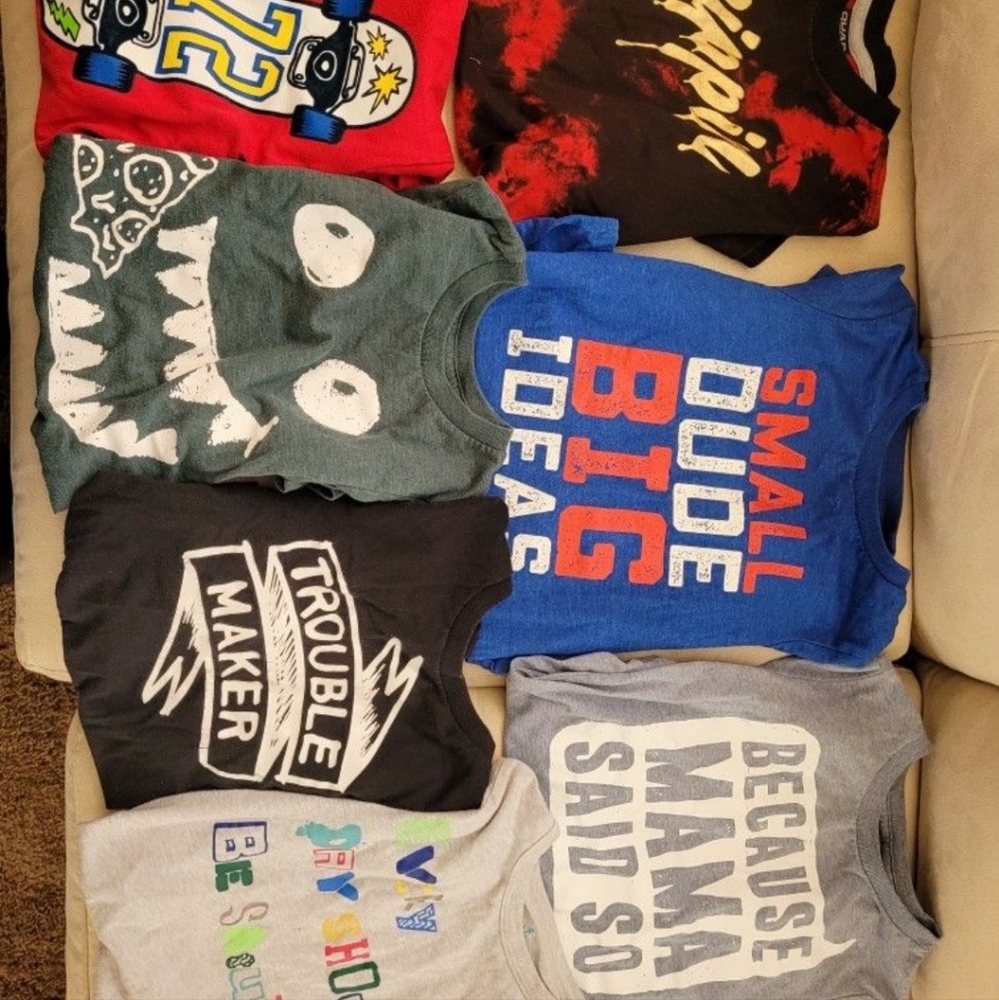 7 graphics t-shirts